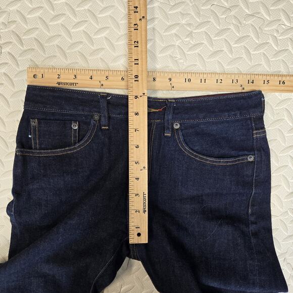 Raleigh Denim x Kate Spade Jeans Womens 26 Dare Straight Leg Mid Rise Dark Wash - Picture 14 of 16